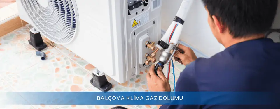 Balçova İlçemi AUX Klima Gaz Dolumu